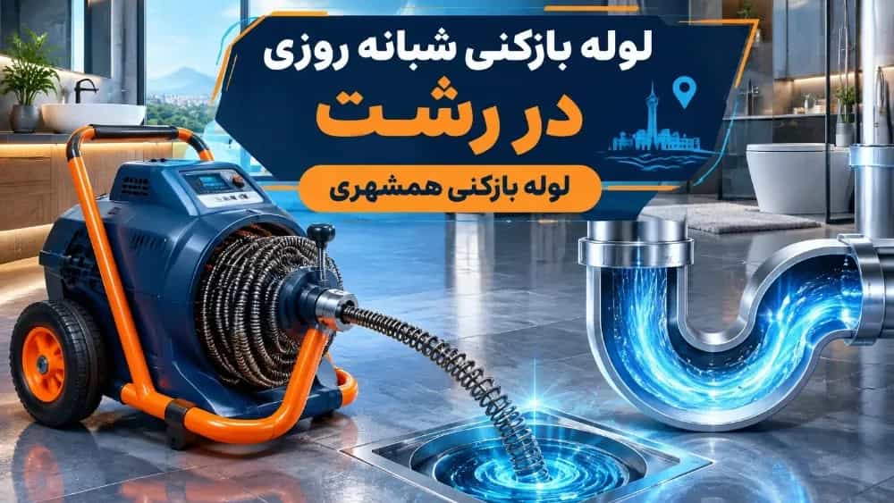 لوله بازکنی شبانه روزی در رشت با فنر برقی بدون کثیف کاری لوله بازکنی شبانه روزی در رشت با فنر برقی بدون کثیف کاری
